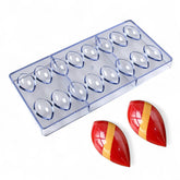 Molde Policarbonato Bombón Lágrima x 16